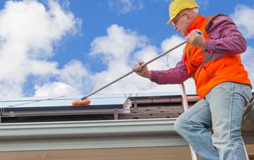 West Moors soft wash roof cleaning